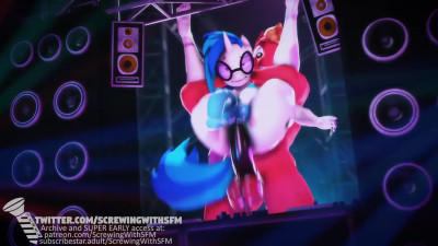 Big Macintosh X Futa Vinyl Scratch Part 1