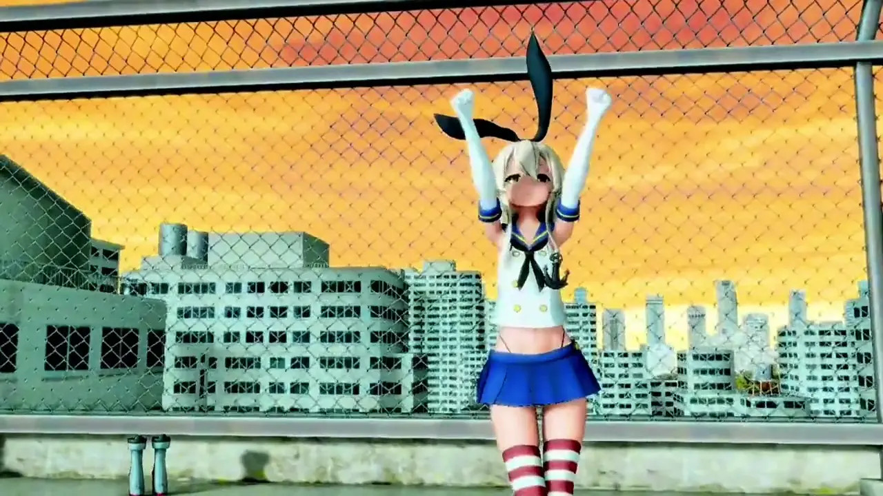 Shimakaze - Dreamin Chuchu [MMD R18] Kirito126