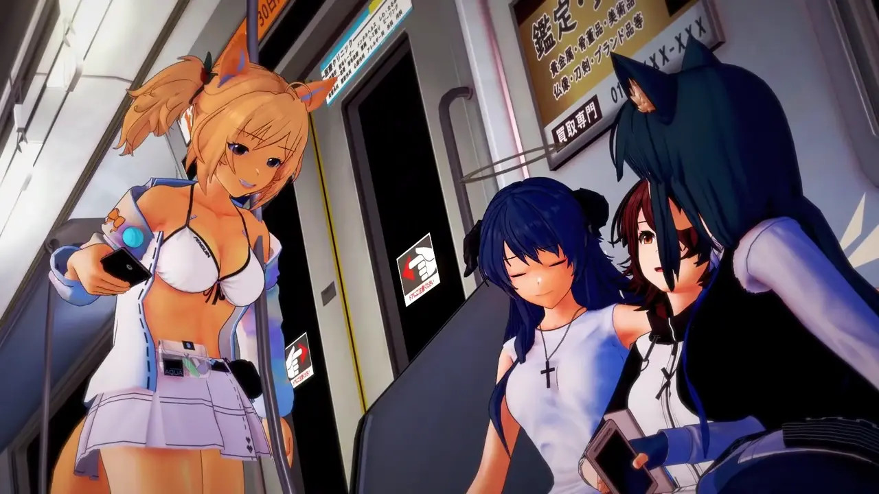 Texas&Exusiai time stop fuck by Lappland&Mostima