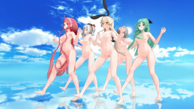 Shimakaze & Fleet Girls - Bumble Bee [MMD R18] Panman