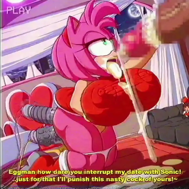 Amy punish Eggman's Cock
