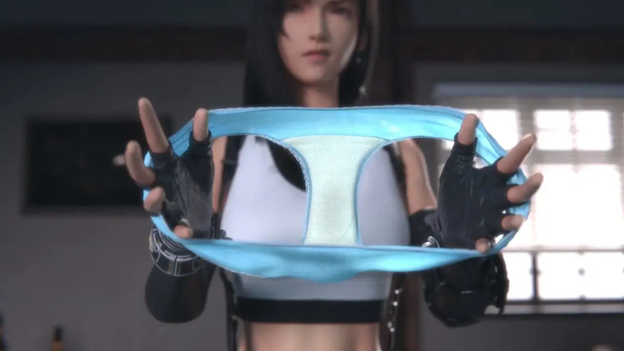 Tifa Shows Her Panties『Lvl3Toaster』