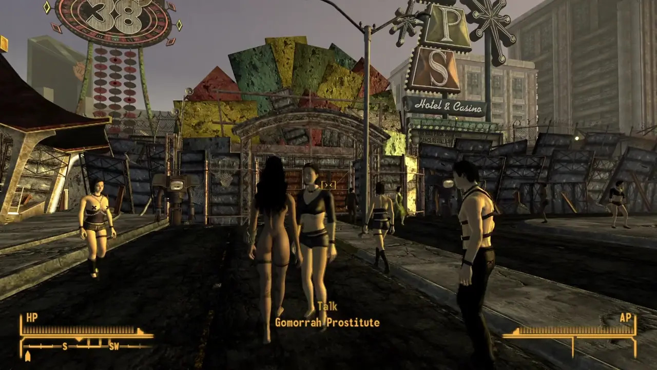 fallout new vegas gomorrah brothel sex gameplay compilation