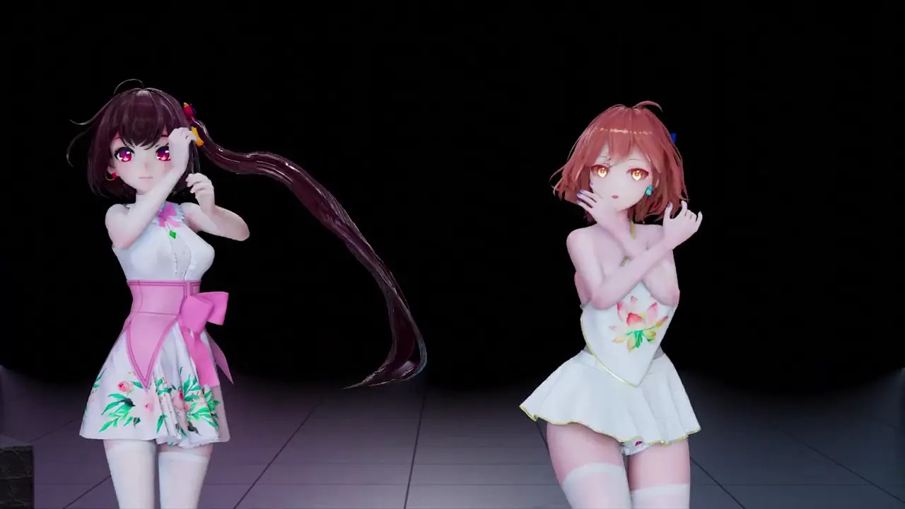 yousa and hanser dancing