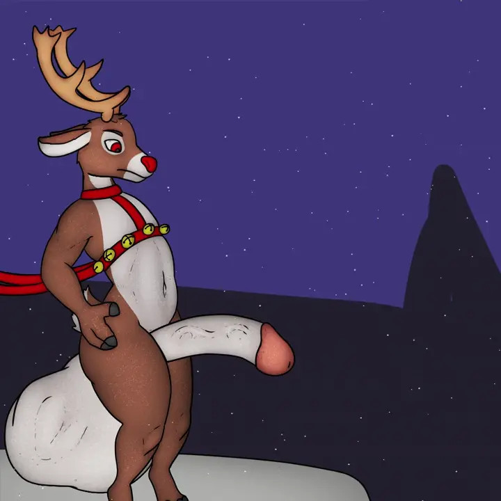 waiting santa claus deliver  alt cock vore long penis