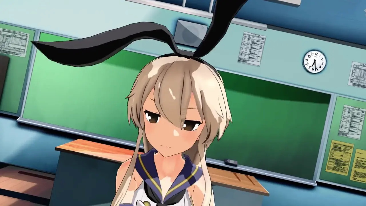 Shimakaze - MMook JJi BBa [MMD R15] Moeyasui Koneko