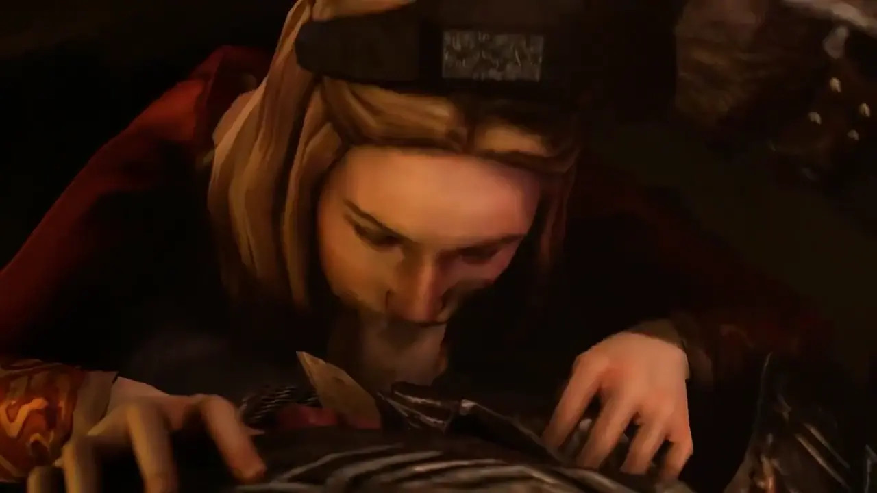 Cersei blow [Moneyshot]