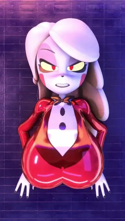 Charlie Morningstar is stuck in a wall.