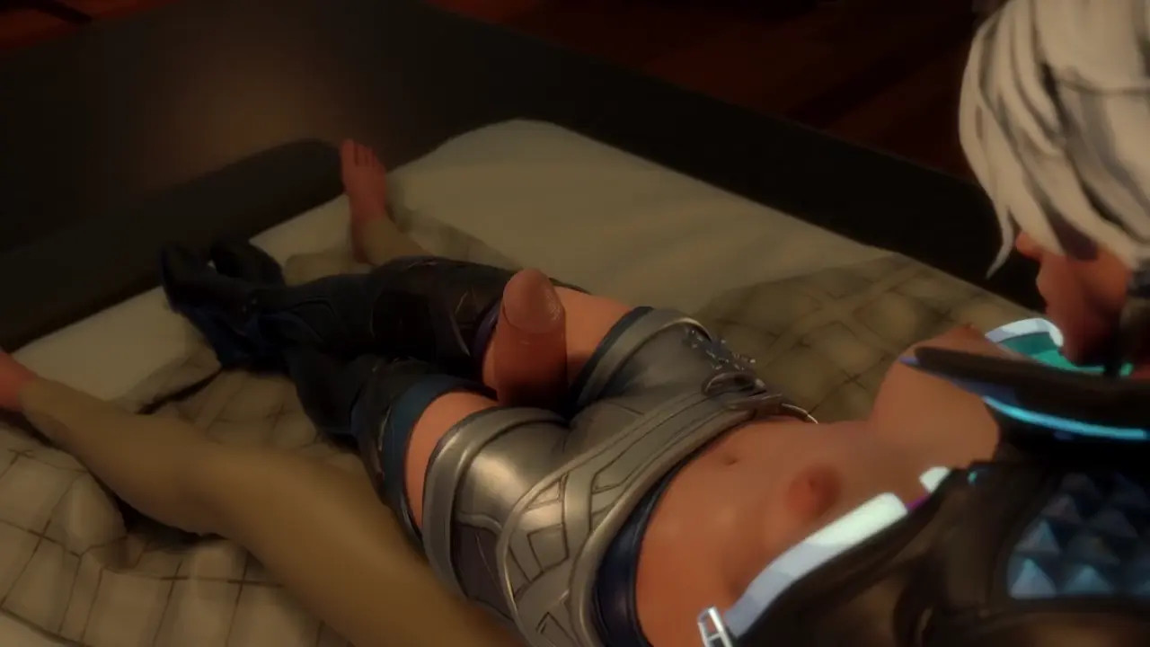 Luna Snow Thigh Job [Shidosan3d]