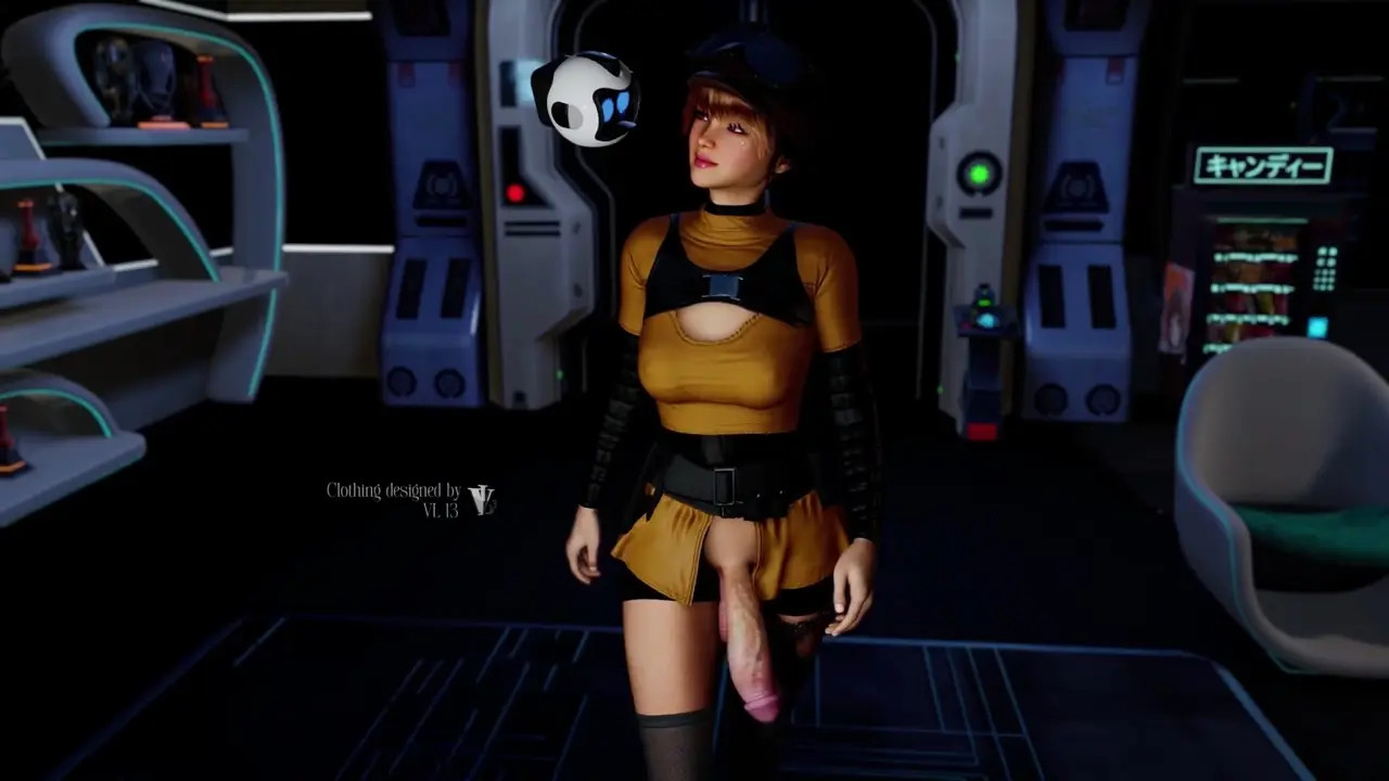 Slutty egyptian queen Neith revel threesome with futa guard and stranger [Excerpt]