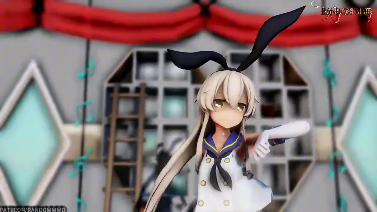 Shimakaze - Delusion Tax [MMD R18] RandomMMD