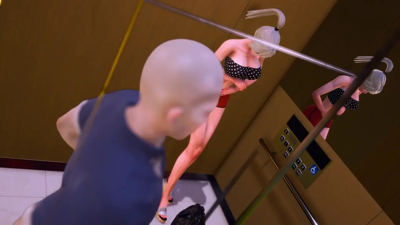 be trapped in a broken elevator
