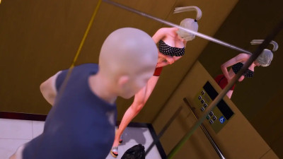 be trapped in a broken elevator