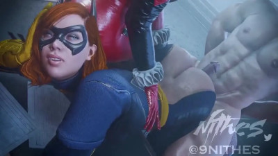 batgirl assisited assjob