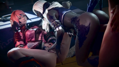 Cirina Sadu Threesome Clothed