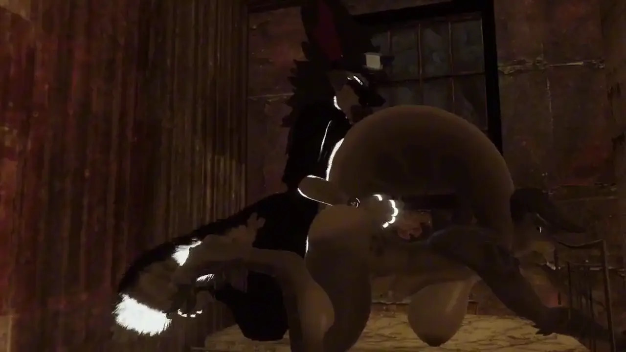 a lucky friend had some fun with a deathclaw