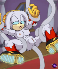 Zeta Caught by Tentacles