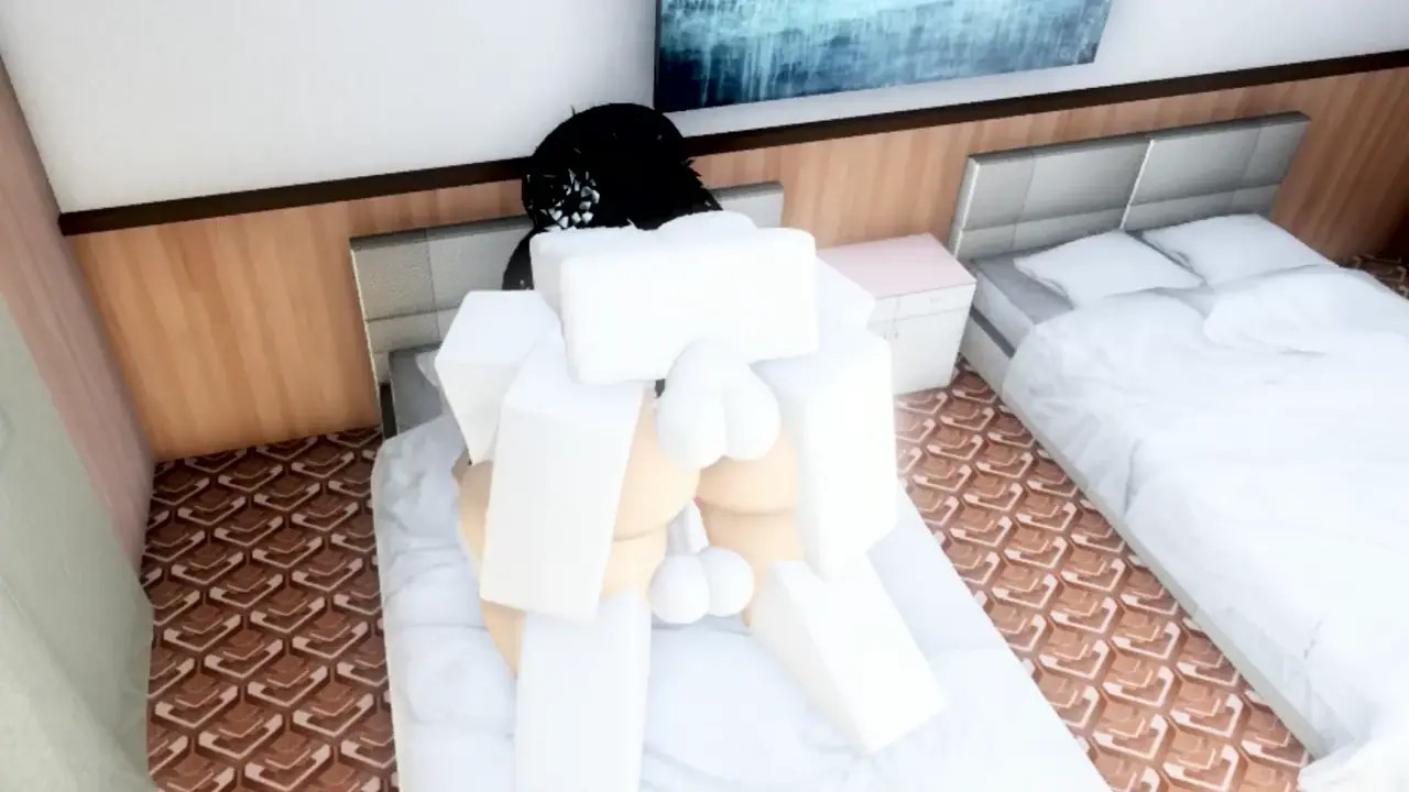 Two white guys catch me in a hotel