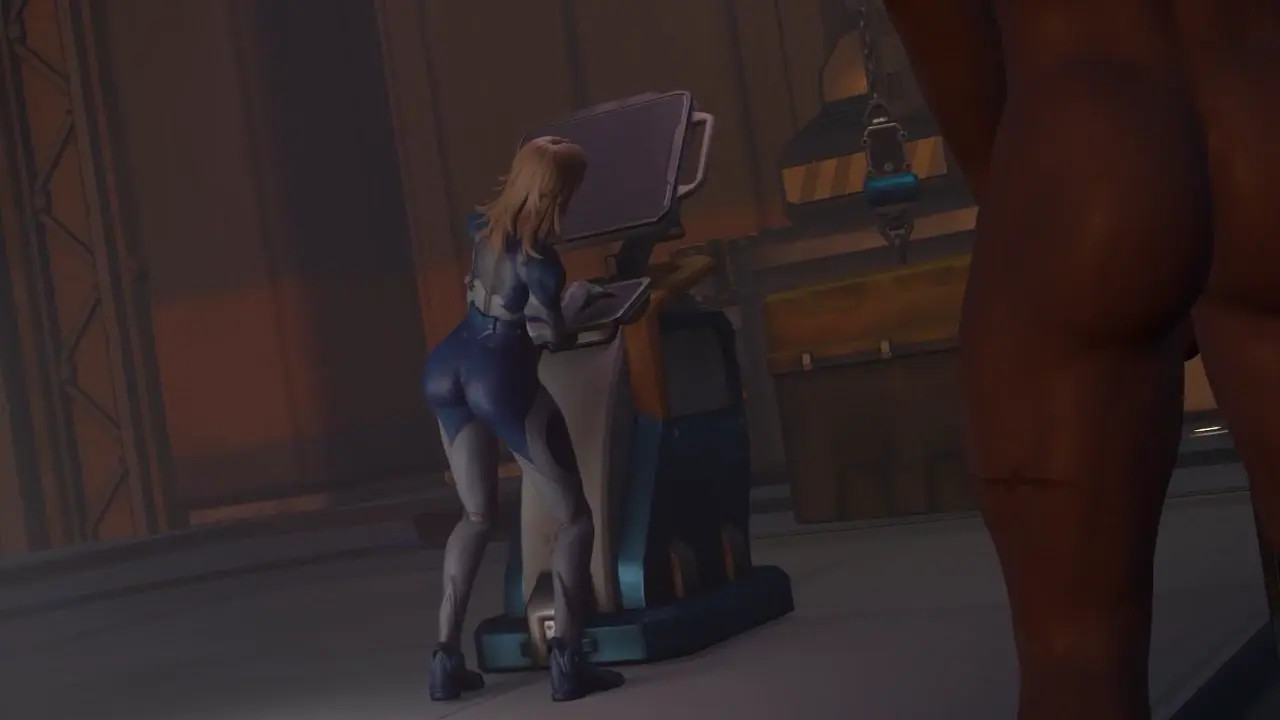 Unloading a ship with Sue Storm