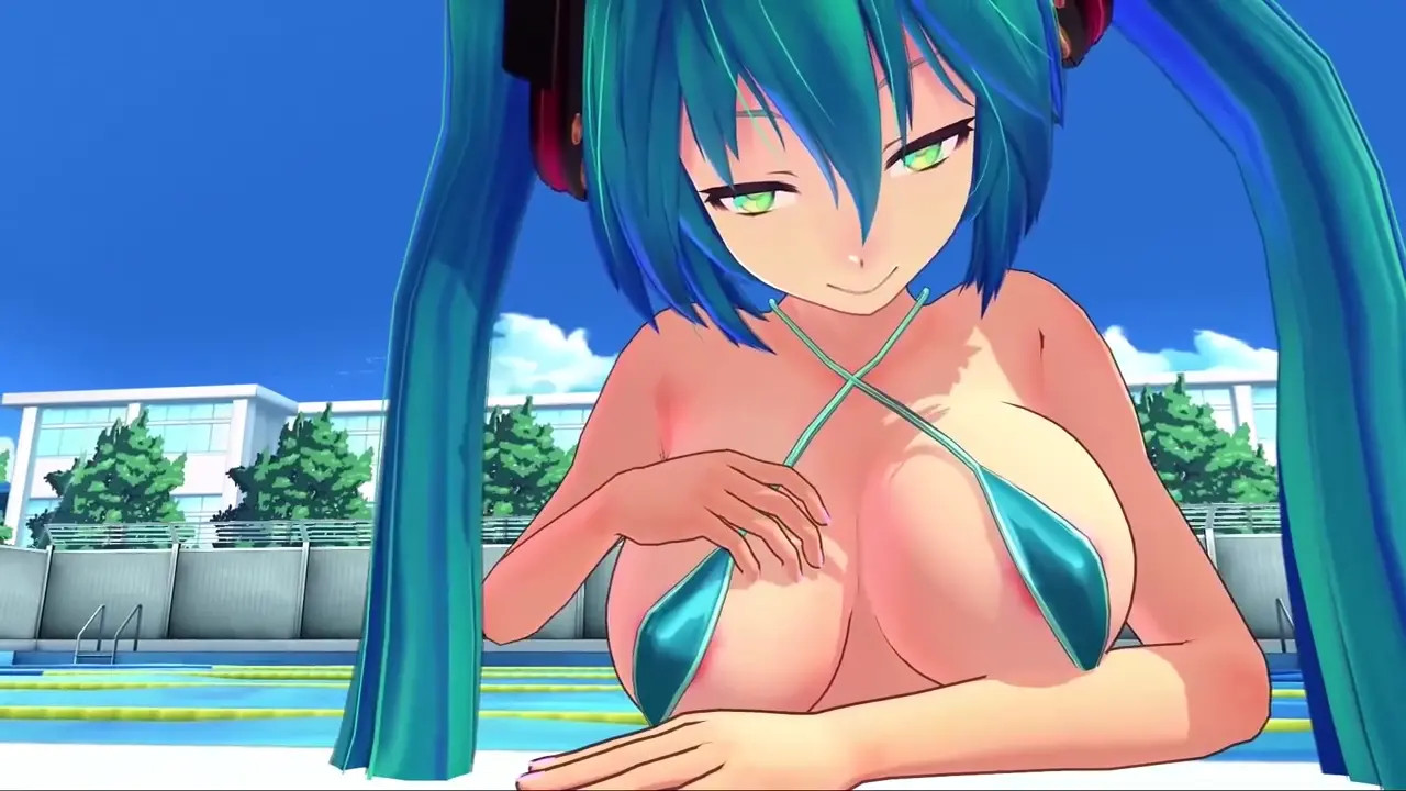 Hatsune Miku pool (Music) [Nekokoneri]