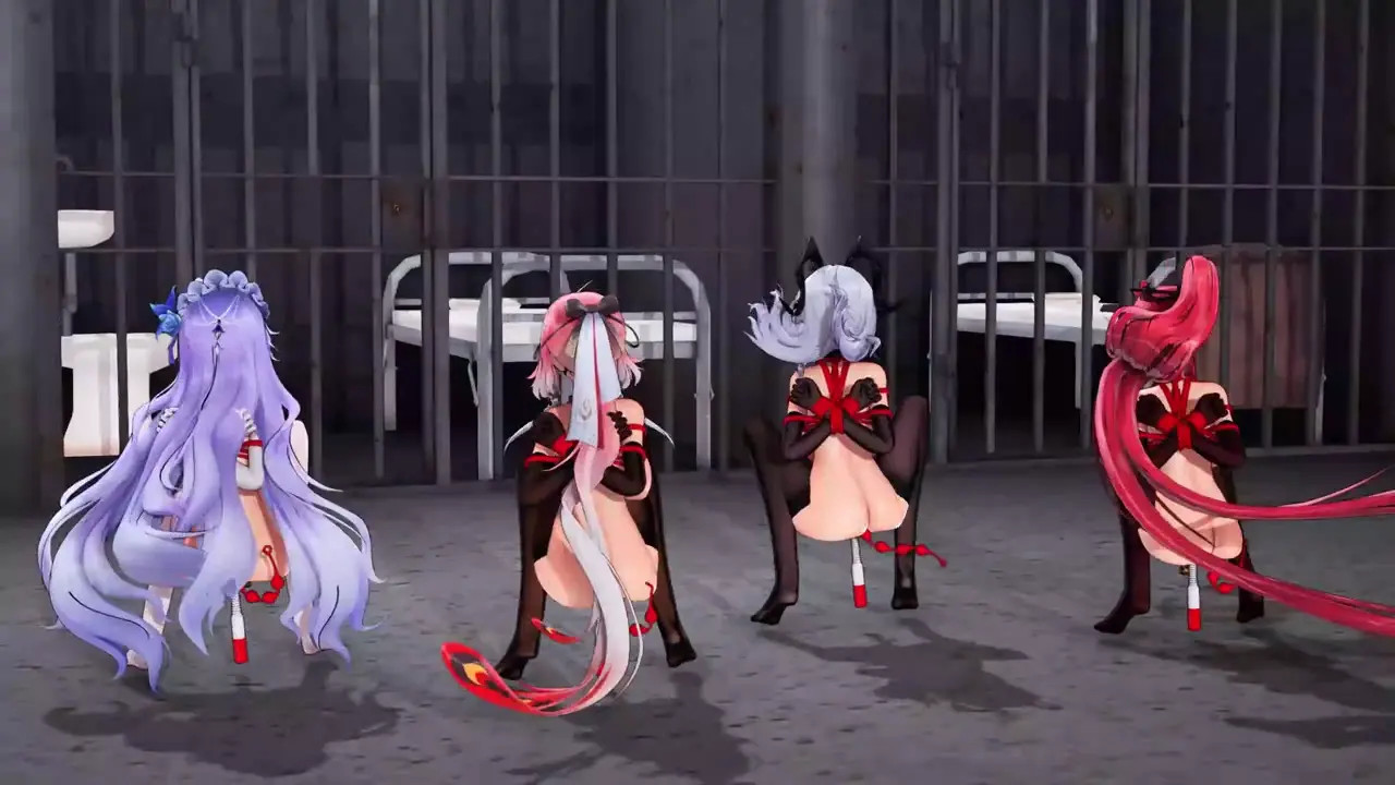 MMD WUWA bondage