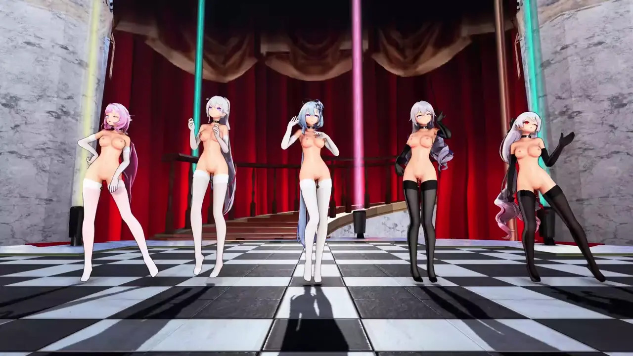MMD HONKAI STEP