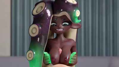 THIS BITCH FROM SPLATOON GIVES YOU A PAIZURI OMG