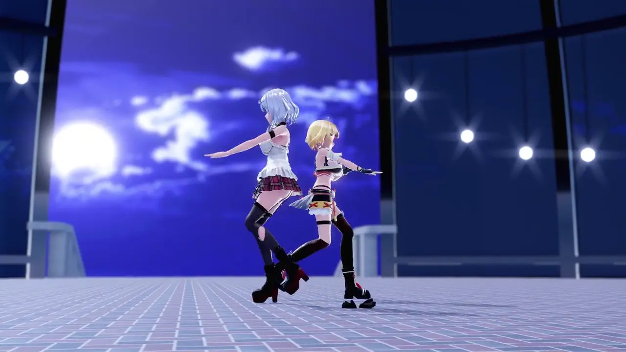 [4kmmd]Aqua Chloe Meru Mafumafu Kasyokusei Idol