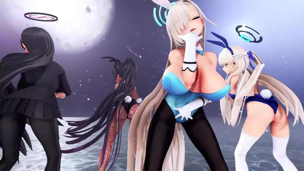 MMD Blue Archive PINK LABEL