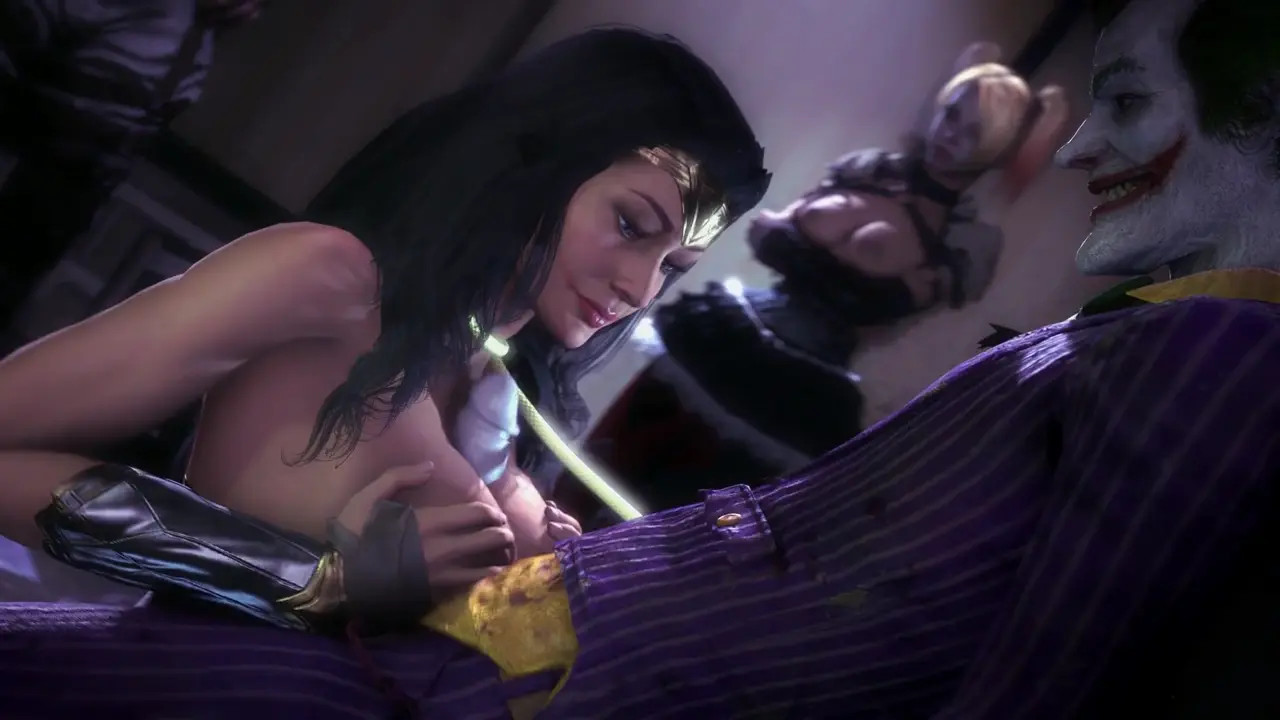 wonder woman submit to joker