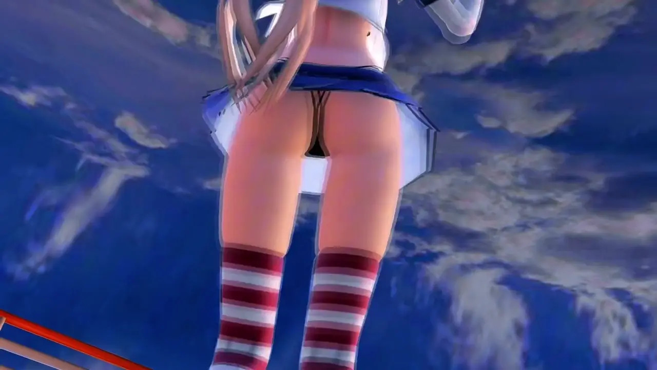 Shimakaze - Delusion Tax [MMD R18] Aoinu11