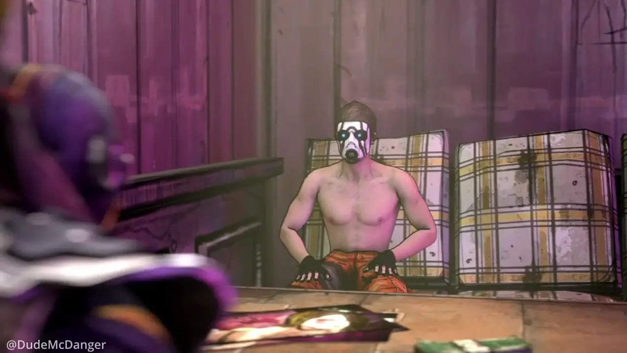 Moxxi can't wait to serve everyone at her bar.