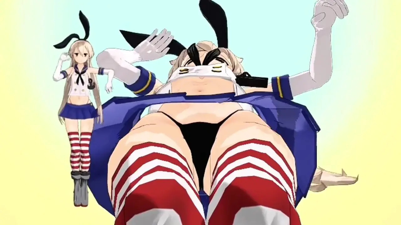 Shimakaze - Galaxias! [MMD R15] Nunuu21