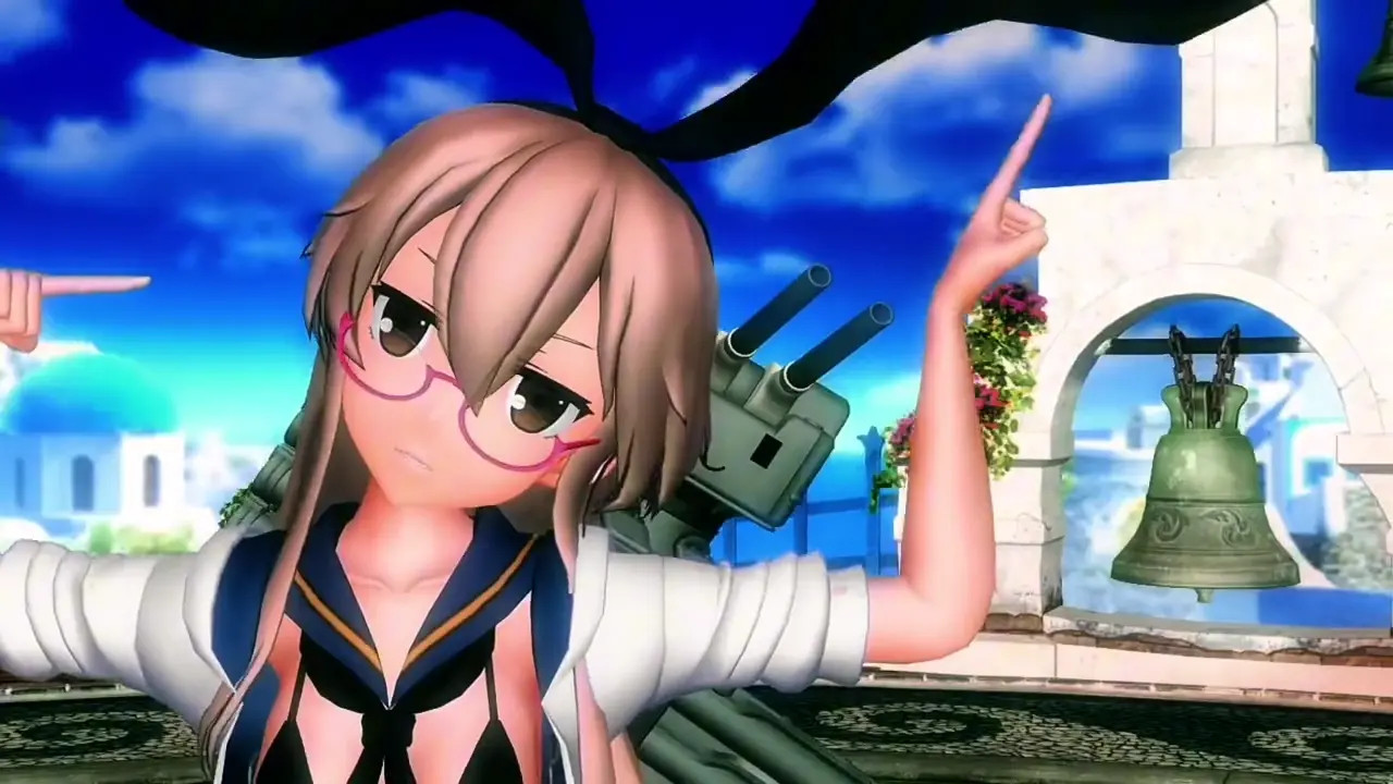 Shimakaze - Ichiokunen Saki no Sekai [MMD R18] F104