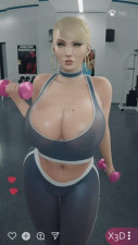 Samus Live Workout [A] [Gym Clothes] [X3D]