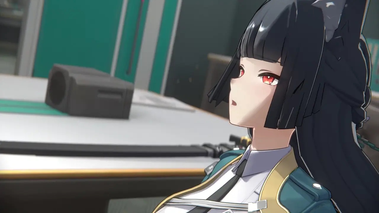 (4K) Miyabi found a toy (Skirt Lift) [HorizontalSlope]