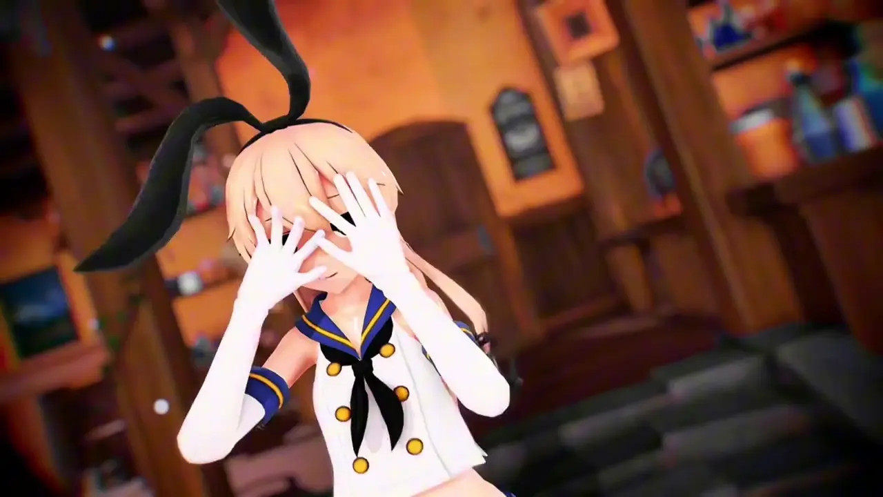 Shimakaze - Pervert Training [MMD R18] Shaoyun121