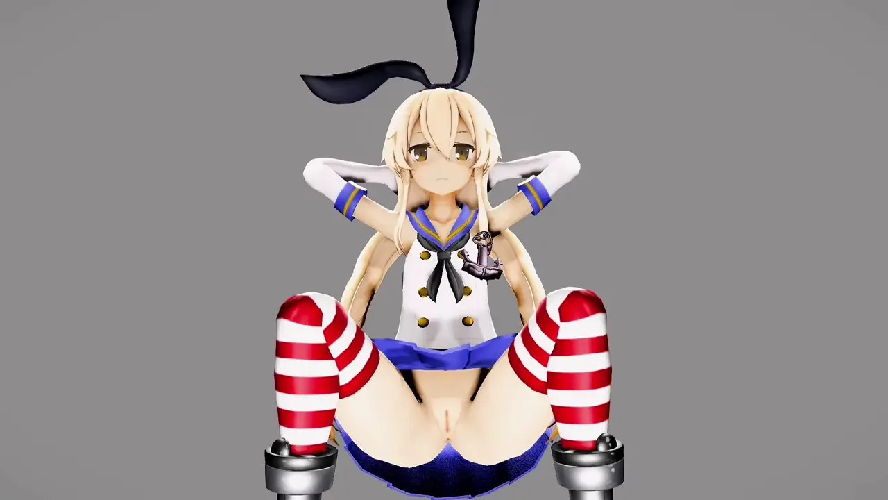 Shimakaze Squat [R18] MMDA