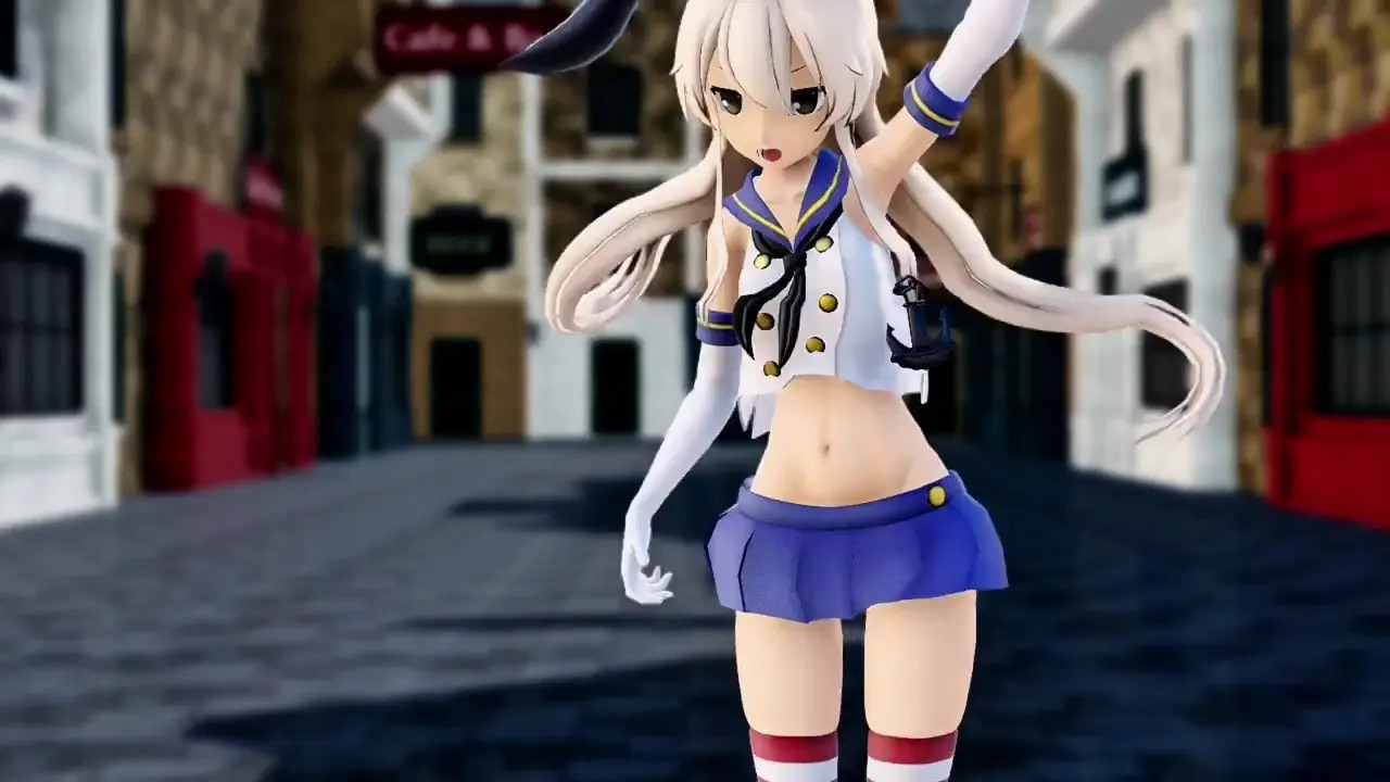 Shimakaze - Raspberry Monster [MMD R15] Sound703