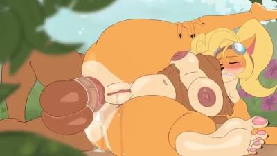 Coco getting filled with cocoa