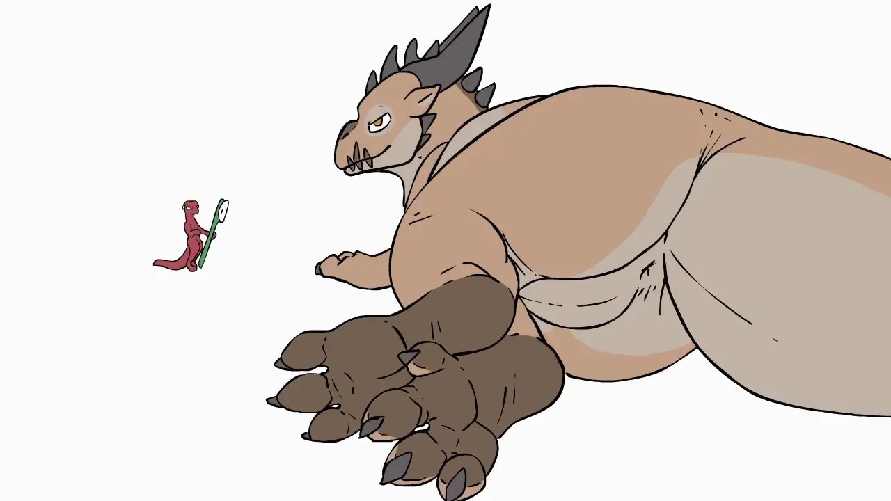 Oral vore by hopfel