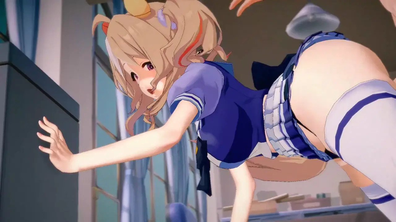 Uma Musume - Fusaichi Pandora schoolgirl