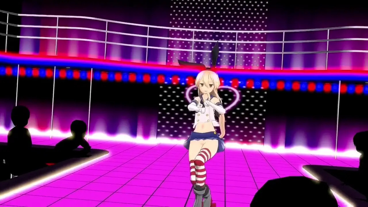 Shimakaze - BAAM [MMD R18] Yaro