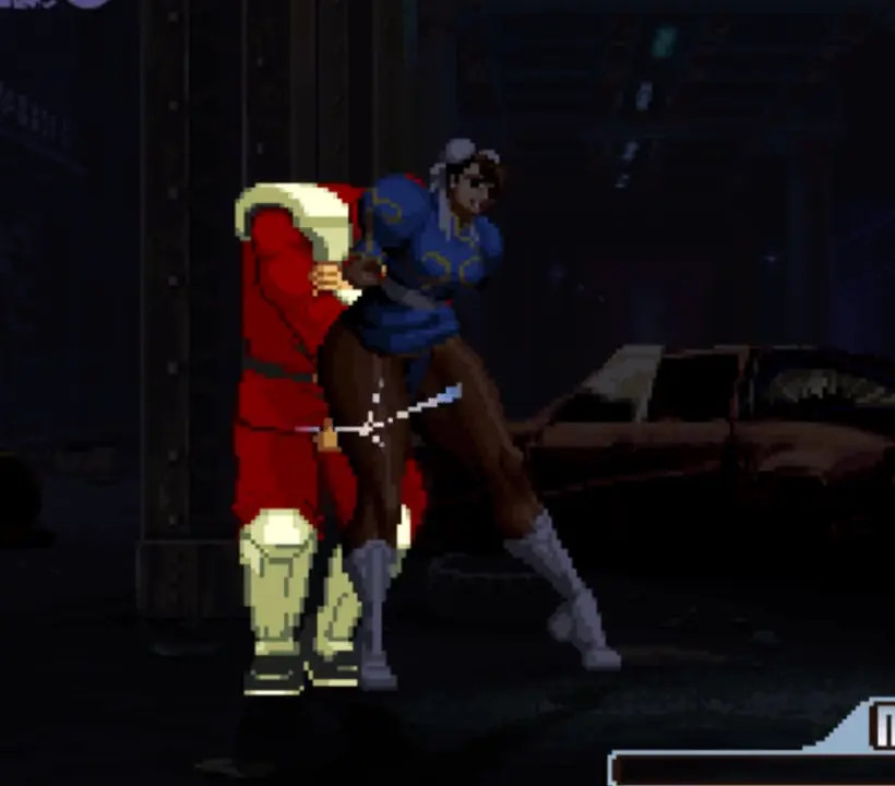 Psychoraper Vega enslaves ChunLi