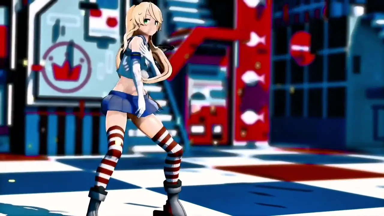 Shimakaze - Dramaturgy [MMD R18] TKGMMD