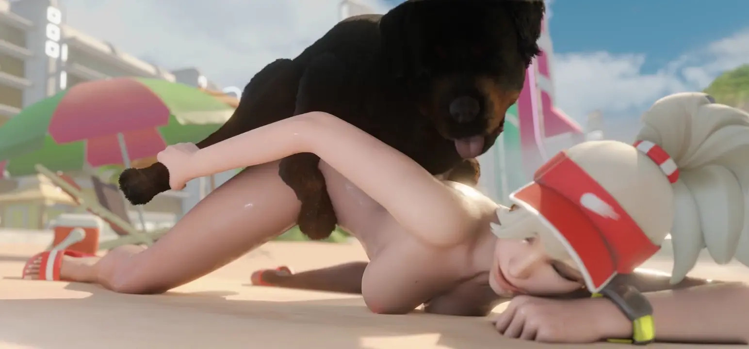 Mercy Lifeguard Duty (Blueberg13)