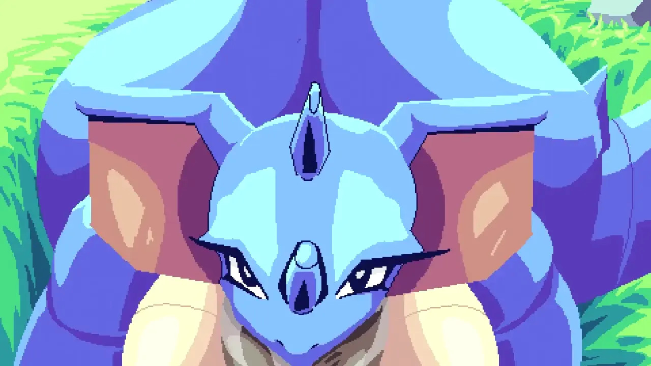 nidoqueen and her trainer