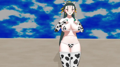 fenxiang con skin de varesa de genshin impact