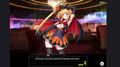 [Halloween Night] Shinganji Kurenai H-scene 01 (Taimanin RPGX ENG)