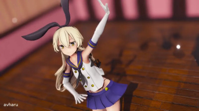 Shimakaze - Retry Rendezvous [MMD R18] Avharu
